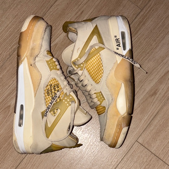 Off-White x Jordan 4 - SP Sail - US 11 - Picture 3 of 8